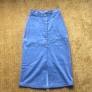 Corduroy skirt